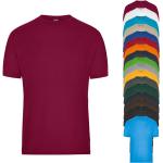 Anthrazitfarbene James & Nicholson Bio T-Shirts maschinenwaschbar für Herren Größe 6 XL 