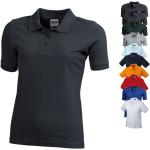 Marineblaue James & Nicholson Damenpoloshirts & Damenpolohemden aus Baumwolle maschinenwaschbar Größe S 