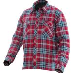 Rote Karo Vintage Flanellhemden aus Flanell für Herren Größe XL für den für den Winter 