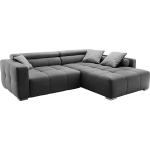 Jockenhöfer Big-Sofa-Style Salerno (280x96x231cm) dunkelgrau