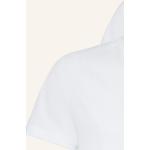 Weiße Kurzärmelige Jockey V-Ausschnitt V-Shirts aus Baumwolle für Herren Übergrößen 2-teilig 