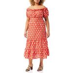 Rote JOE BROWNS Maxi Sommerkleider mit Puffärmeln für Damen Größe XS für den für den Sommer 