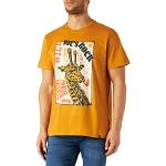 Gelbe Animal-Print JOE BROWNS Herrenmode mit Giraffen-Motiv Größe XXL 
