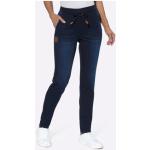 Dunkelblaue Baur Nachhaltige Hüftjeans & Low Waist Jeans aus Baumwolle für Damen Größe XXL 