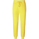 Gelbe Sportliche Margittes Freizeithosen aus Baumwolle maschinenwaschbar für Damen Größe M für den für den Winter 