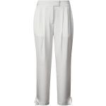 Reduzierte Weiße 7/8-Hosen mit Reißverschluss aus Polyester maschinenwaschbar für Damen Größe XL Petite 