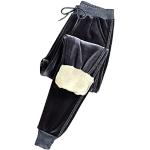 Schwarze Business Wasserdichte Atmungsaktive Stretch-Jeans mit Knopf aus Softshell für Damen Größe S für den für den Herbst 