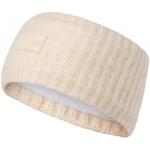Hellbeige Sportliche Strick-Stirnbänder aus Fleece für den für den Winter 