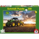 200 Teile Schmidt Spiele Bauernhof Kinderpuzzles mit Traktor-Motiv 