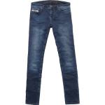 Reduzierte Blaue Vintage Hüftjeans & Low Waist Jeans Raw aus Denim für Damen 