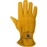 Gelbe Gefütterte Handschuhe aus Rindsleder Größe XXL 