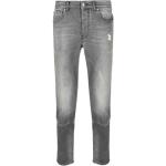 Reduzierte Graue JOHN RICHMOND Slim Fit Jeans aus Baumwolle für Herren 