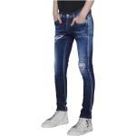 Reduzierte Blaue JOHN RICHMOND Slim Fit Jeans aus Baumwolle für Herren 