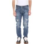 Reduzierte Blaue JOHN RICHMOND Stonewashed Jeans aus Denim für Herren 