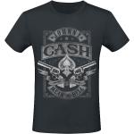 Johnny Cash T-Shirt - Mean As Hell - S bis XXL - für Männer - Größe XL - schwarz - Lizenziertes Merchandise