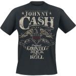 Johnny Cash T-Shirt - Original Country Rock n Roll - S bis 3XL - für Männer - Größe 3XL - schwarz - Lizenziertes Merchandise
