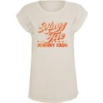 Johnny Cash T-Shirt - Ring Of Fire - M bis XL - für Damen - Größe XL - creme - Lizenziertes Merchandise