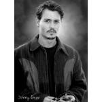 Johnny Depp Poster - Rauch (91 x 61 cm)