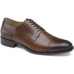 Braune Business Johnston & Murphy Hochzeitsschuhe & Oxford Schuhe mit Schnürsenkel aus Nappaleder für Herren Größe 42,5 