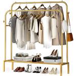 Goldene Kleiderständer & Garderobenständer Breite 100-150cm, Höhe 0-50cm, Tiefe 0-50cm 