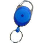 Blaue Schlüsselanhänger & Taschenanhänger aus Kunststoff 10-teilig 