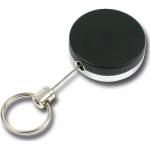 Schwarze Schlüsselanhänger & Taschenanhänger aus Metall 10-teilig 