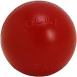Jolly Pets JOLL070F Hundespielzeug Ball Push-n-Play, 25 cm, rot