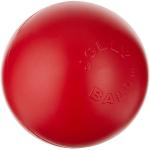 Jolly Pets Push-n-Play Ball Hundespielzeug, 11,4 cm/klein, Rot