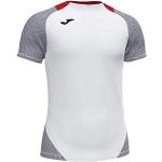 Joma Herren Essential Ii Equip T-Shirts M/C, Weiß/Marineblau, XS