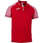 Joma Mens Essential Ii Herren-Poloshirt, Rot, 3XS