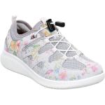 Reduzierte Blumenmuster Jomos Allegra Slip-on Sneaker mit Schnellverschluss in Komfortweite aus Nubukleder für Damen 