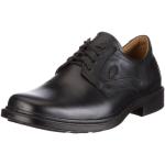 Schwarze Business Jomos Derby Schuhe mit Schnürsenkel für Herren Größe 41 