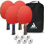 JOOLA Tischtennis-Set FAMILY Advanced, 4 TT-Schläger + 8 TT-Bälle