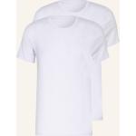 Weiße Kurzärmelige Joop! T-Shirts aus Jersey für Herren Übergrößen 2-teilig 