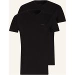 Schwarze Kurzärmelige Joop! T-Shirts aus Jersey für Herren Übergrößen 2-teilig 