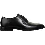 Schwarze Business Joop! Derby Schuhe aus Nappaleder für Herren Größe 42 