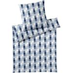 Blaue Allergiker Joop! Bettwäsche Sets & Bettwäsche Garnituren mit Reißverschluss aus Mako-Satin 155x200 