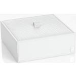 Joop BOX, Weiß, Kunststoff, 20.5x7.5x20.5 cm, Ordnen & Aufbewahren, Aufbewahrungsboxen, Aufbewahrungsboxen mit Deckel