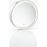 Silberne Minimalistische Joop! Runde Badspiegel & Badezimmerspiegel 20 cm aus Chrom LED beleuchtet 