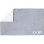Silberne Joop! Classic Doubleface Badematten & Duschvorleger aus Baumwolle maschinenwaschbar 50x80 