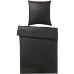 Schwarze Moderne Joop! Cornflower Bettwäsche Sets & Bettwäsche Garnituren aus Mako-Satin maschinenwaschbar 135x200 