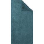 Blaue Unifarbene Joop! Cornflower Badehandtücher & Badetücher aus Frottee 80x150 