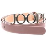Reduzierte Rosa Joop! Ledergürtel aus Leder für Damen Länge 90 