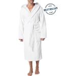 Weiße Unifarbene Joop! Bademäntel mit Kapuze aus Baumwolle mit Kapuze für Herren Übergrößen 