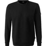 Schwarze Unifarbene Sportliche Joop! Herrensweatshirts aus Jersey Größe XXL für den für den Herbst 