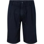 Marineblaue Elegante Joop! Jeans-Bermudas mit Reißverschluss aus Denim für Herren Größe XXL 