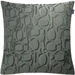 Dunkelgrüne Unifarbene Joop! Kissenbezüge & Kissenhüllen mit Ornament-Motiv mit Reißverschluss aus Textil 50x50 