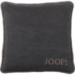 Graue Unifarbene Joop! Kissenbezüge & Kissenhüllen aus Textil 50x50 