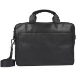 Schwarze Joop! Laptoptaschen & Notebooktaschen mit Reißverschluss aus Leder 