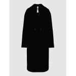Schwarze Unifarbene Joop! Wollmäntel aus Wolle für Damen Größe XS 